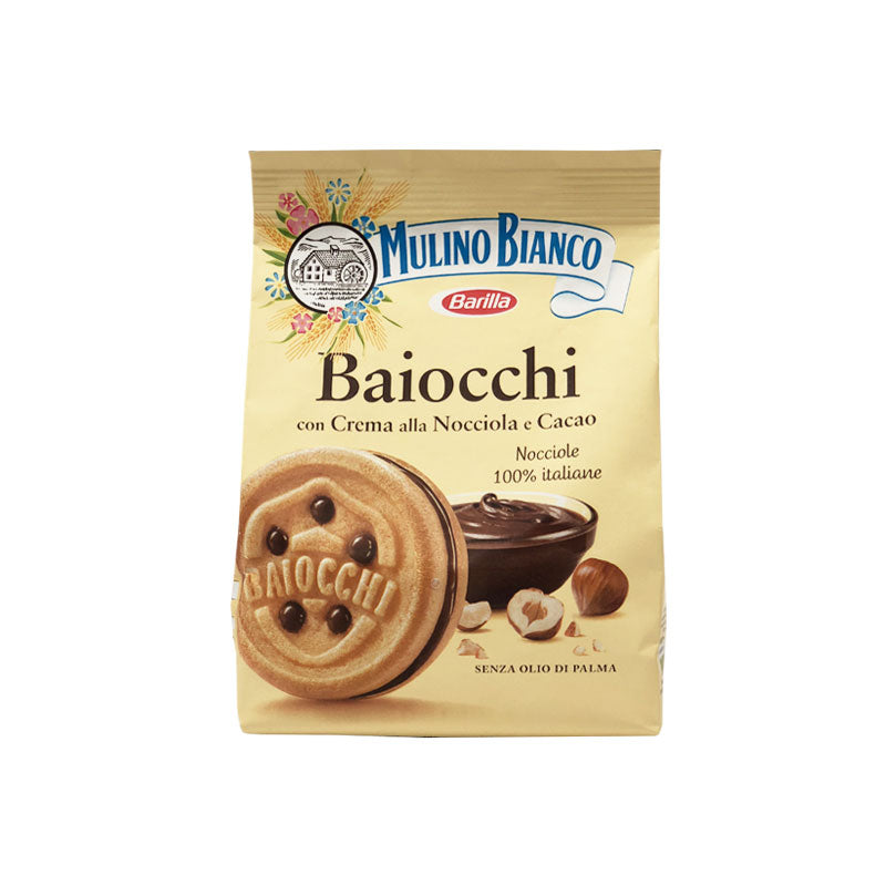 Biscuits aux noisettes Mulino Bianco Baiocchi 