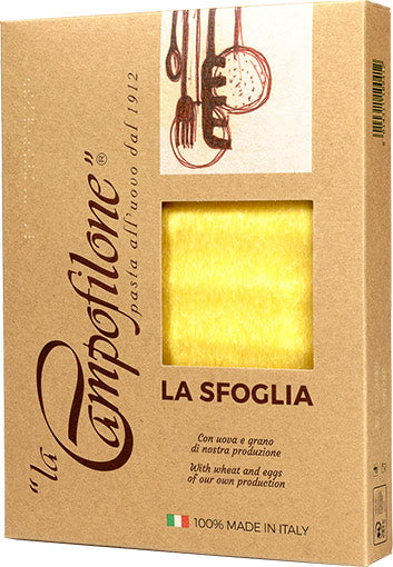Feuilles de lasagne aux œufs La Campofilone