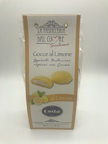 Biscuits F.Illi Costa Gocce citron