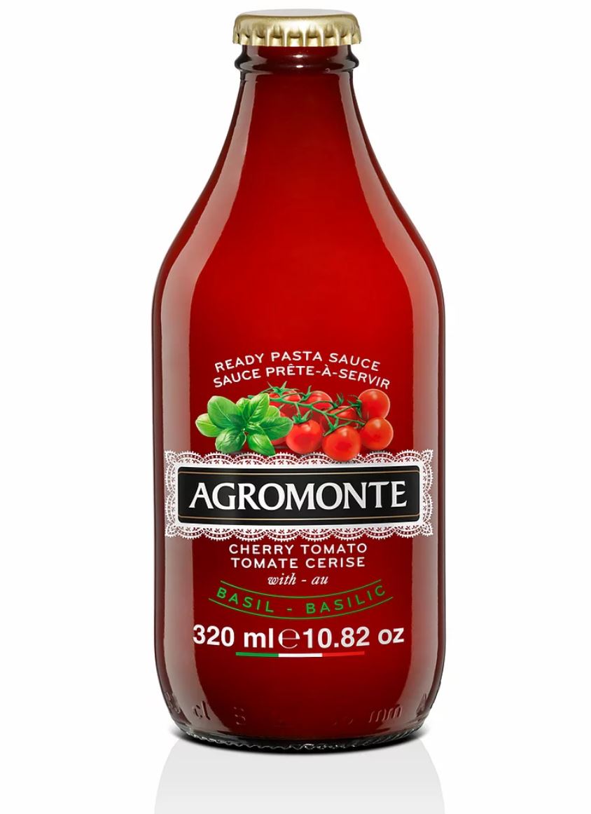 Sauce Tomates cerises et basilic Agromonte