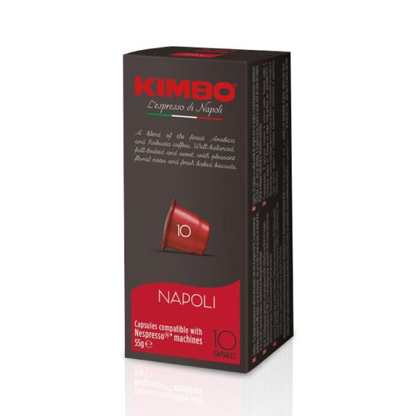 Kimbo Capsules Napoli compatibles Nespresso