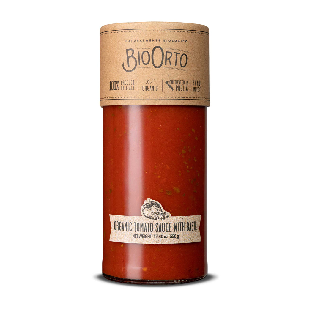 Sauce tomate biologique au basilic Bio Orto 