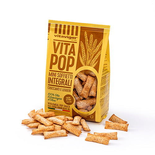 Vitavigor Vita Pop Snack à farine complète Mini soufflets
