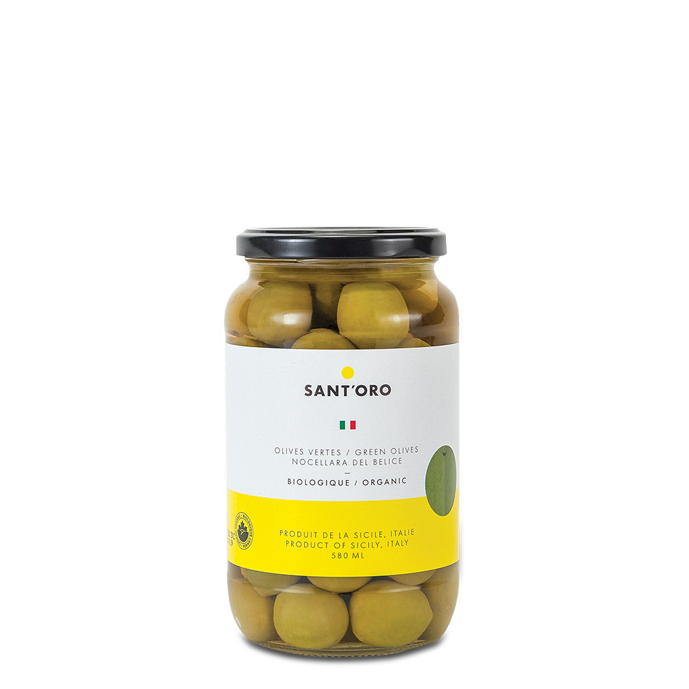 Olives Nocellara biologiques Santoro