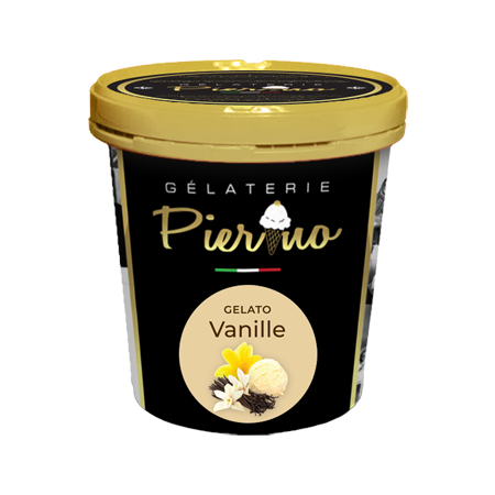 Crème glacée à la vanille Pierino