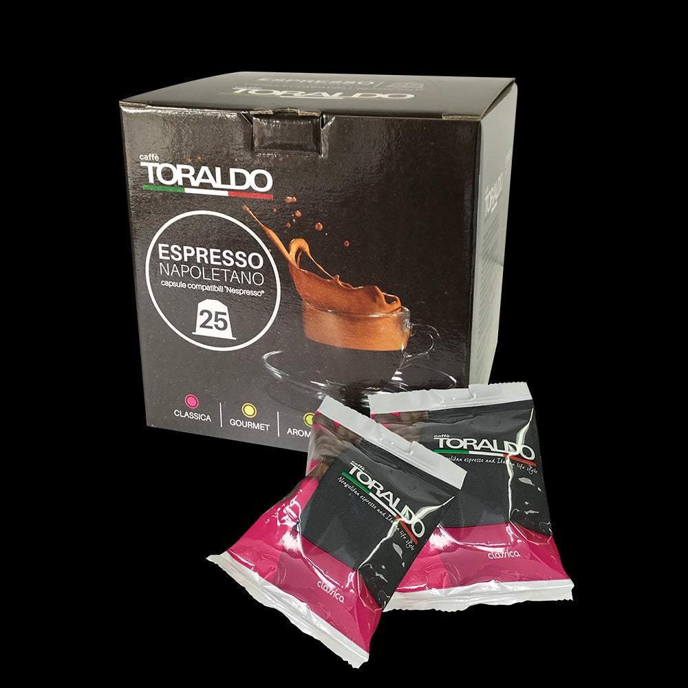 Toraldo Espresso Classica pods compatibles Nespresso 