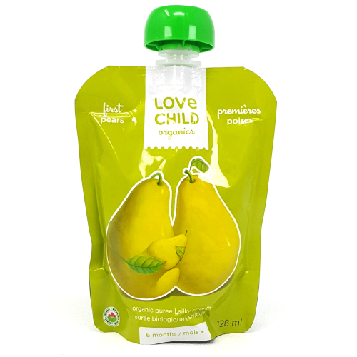 Purée aux poires - Love Child Organics