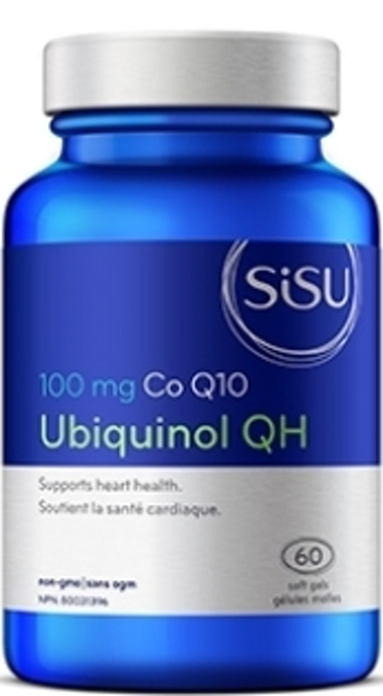 100 mg Co Q10, Uniquinol QH - Sisu