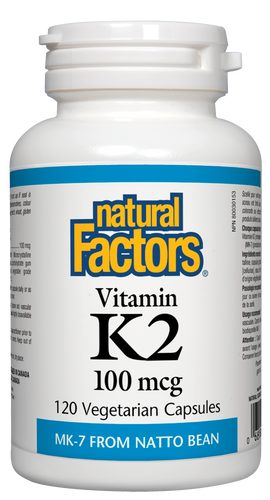 Vitamine K2 100mcg - Natural Factors