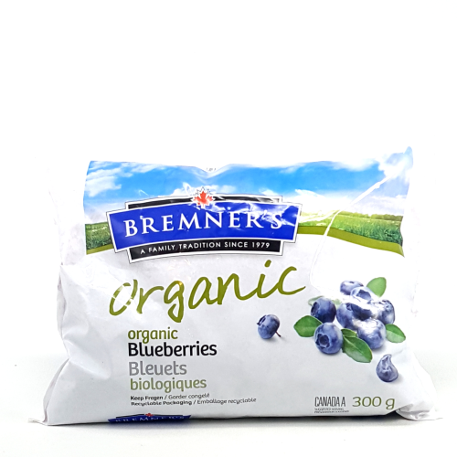 Bleuets biologiques surgelés - Bremner’s