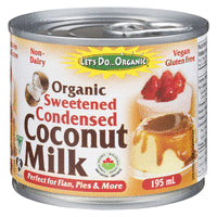 Lait de coco sucré condensé - Let's Do Organic