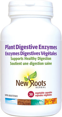 Enzymes digestives végétales - New Roots Herbal