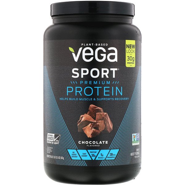 Protéine à base de plantes au chocolat - Vega Sport
