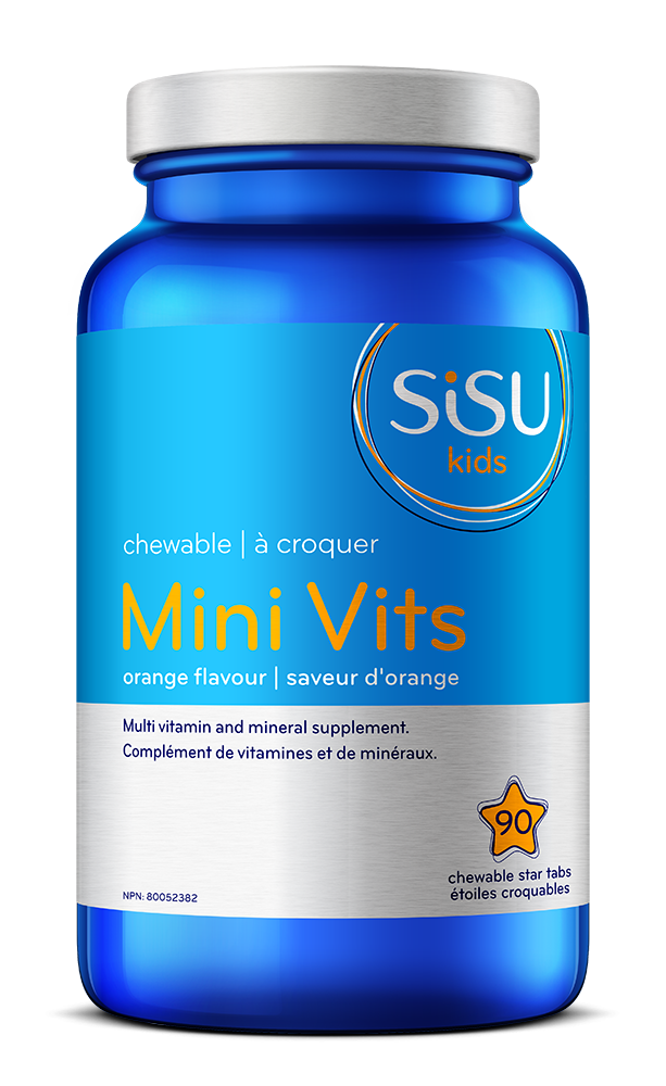 Mini-Vit complément de vitamines - saveur orange (pour enfants) - SiSU