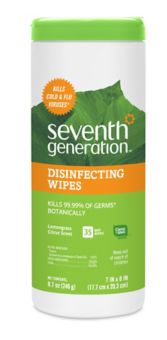 Lingettes desinfectantes - 7th Generation 