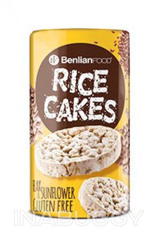 Galettes de riz brun au lin et tournesol - Benlian Food