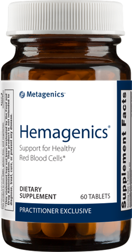 Hemagenics support pour les globules rouges sains - Metagenics