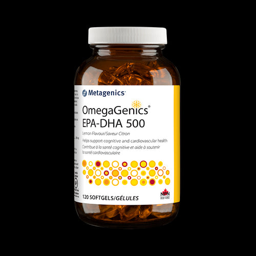 OmegaGenics EPA-DHA 500 support cognitif et cardiovasculaire - Metagenics