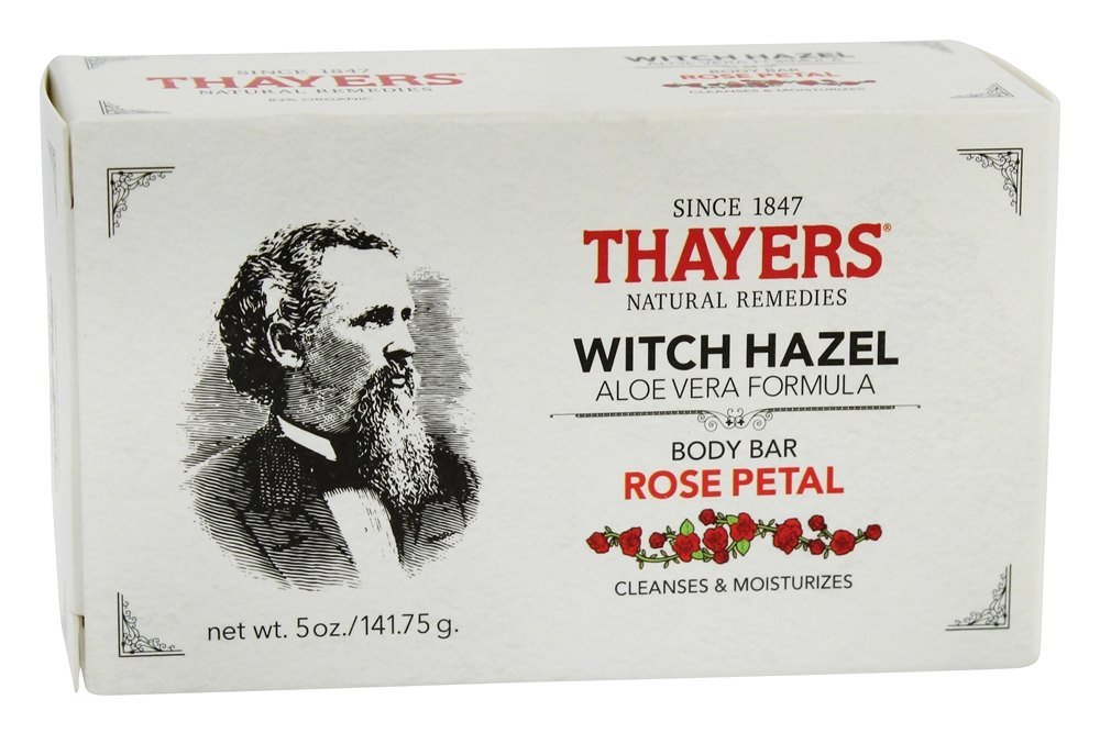 Thayers, savonnette pour le corps à l'hamamélis et pétales de roses - Thayers