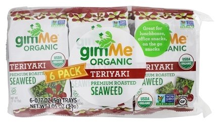 Algues grillées biologiques première qualité (teriyaki) - gimMe