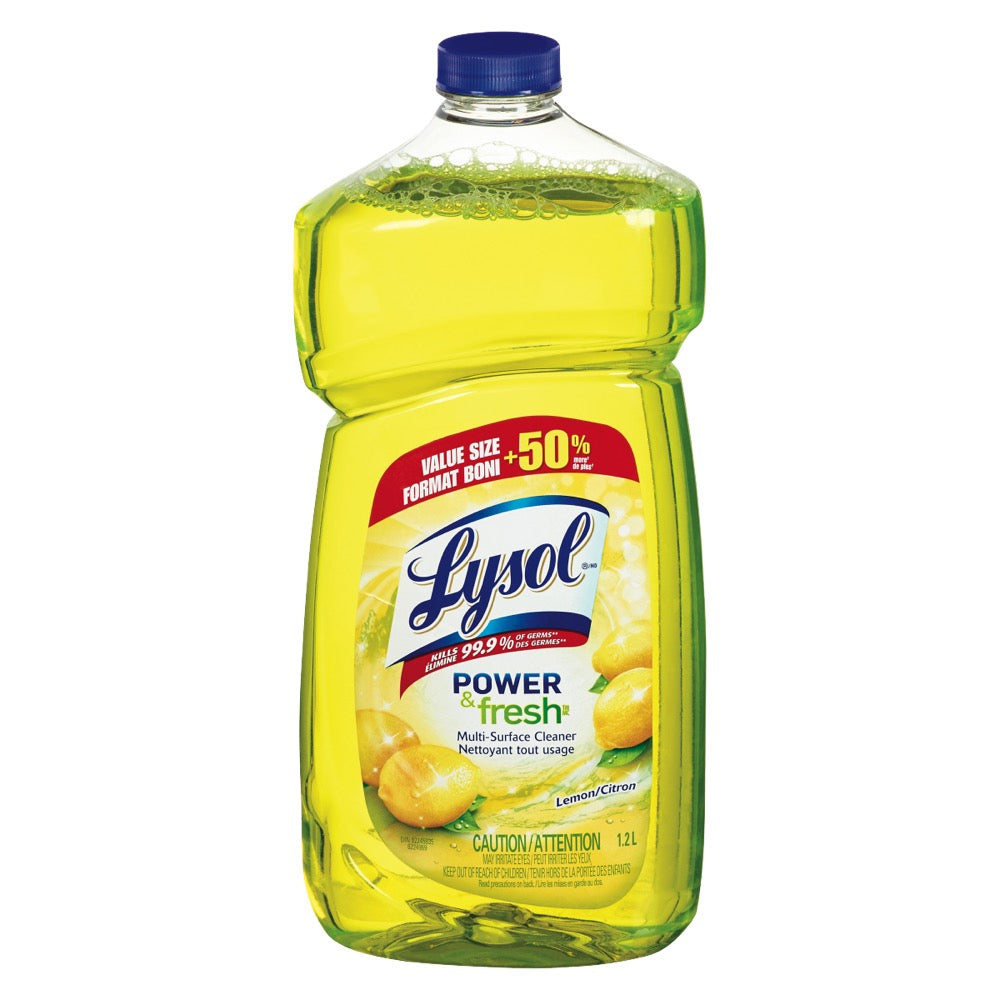 Nettoyant liquide tout usage parfum citron - Lysol
