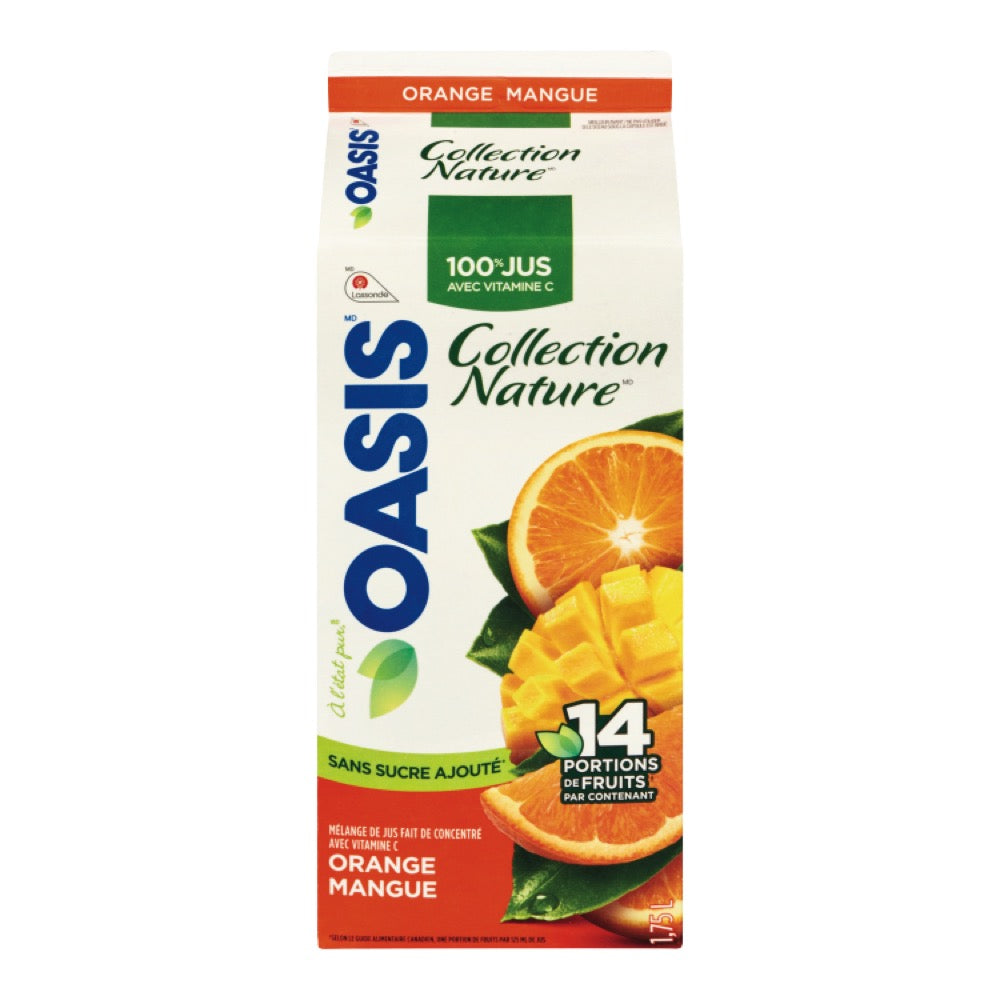 Jus collection nature Oasis Orange-mangue - Oasis