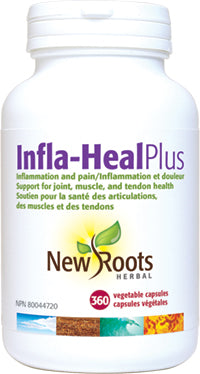 Infla-Heal-Plus, Soutien ppur la santé des articulations, des muscles et tendons - New Roots Herbal