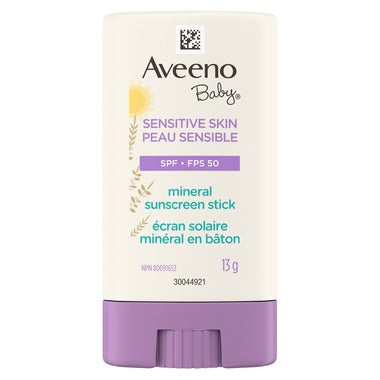 Écran solaire pour le visage pour Bébé FPS 50 - peau sensible - Aveeno Baby