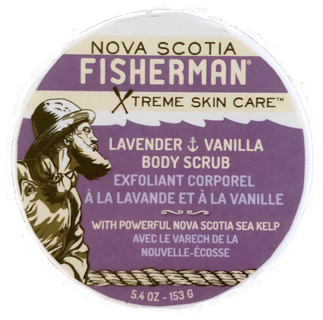 Exfoliant corporel à la lavande et vanille - Nova Scotia Fisherman