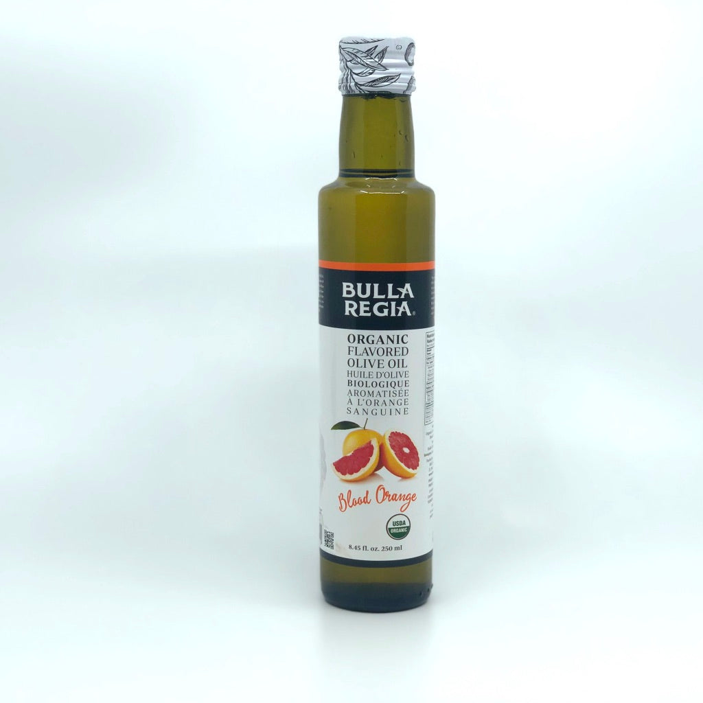 Huile d'olive biologique aromatisée à l'orange sanguine - Bulla Regia