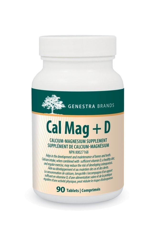 Calcium magnésium et vitamine D - Genestra brands