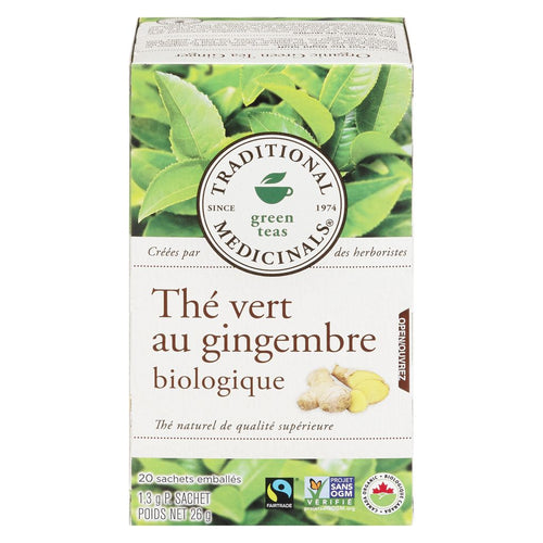Thé vert au gingembre bio - Traditional medicinals