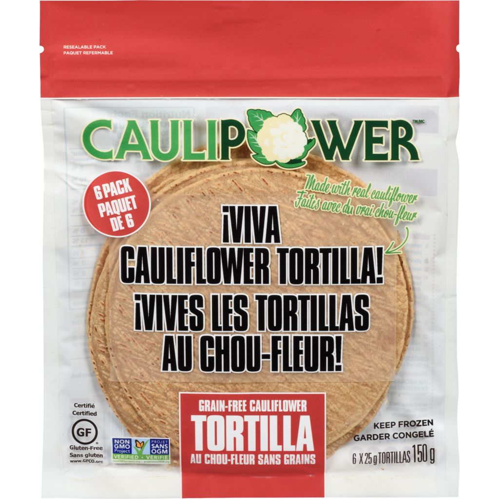 Tortilla au chou fleur - CauliPower