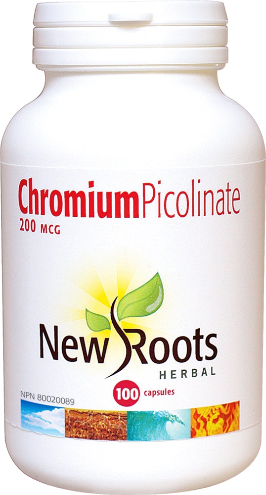 Chrome de picolinate 200 mcg - New Roots Herbal