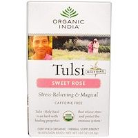 Thé Tulsi sans caféine rose douce - Organic India