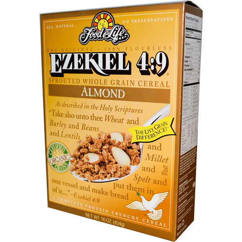 Céréales de grains germés aux amandes - Ezekiel 4:9