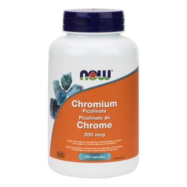 Picolinate de chrome 200 mcg - Now Foods