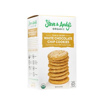 Cookies au chocolat blanc - Steve & Andy’s