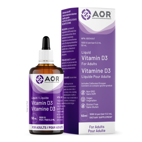 Vitamine D3 liquide pour adulte - AOR