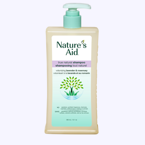 Shampooing tout naturel à la lavande et romarin - Nature’s Aid