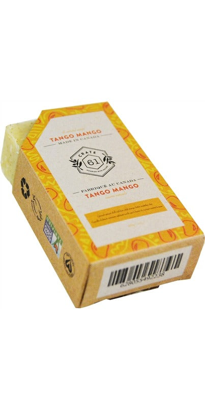 Savon de castille fait au canada à la mangue - Crate 61 Organics