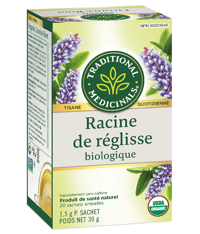 Tisane de racine de réglisse bio - Traditional medicinals