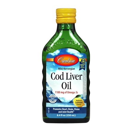 Huile de foie de morue de Norvège - Saveur régulière - Carlson