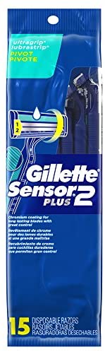 Rasoirs Lubrastrip pivote - Gillette sensor plus 2