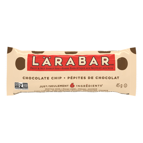 Barre énergétique aux fruits et noix aux pépites de chocolat - Larabar