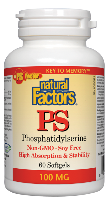 Phosphatidylsérine (PS) - Natural Factors