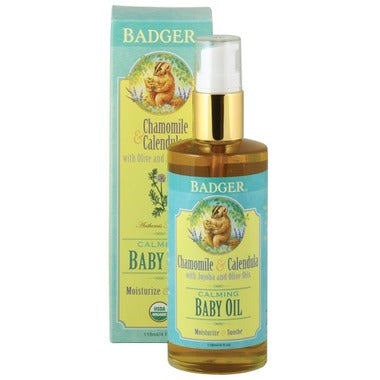 Badger, huile pour bébé calmante bio - Badger