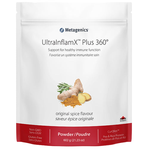 UltraInflam X plus 360º favorise le système immunitaire saveur épice originale - Metagenics