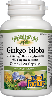 Ginkgo biloba - Natural Factors
