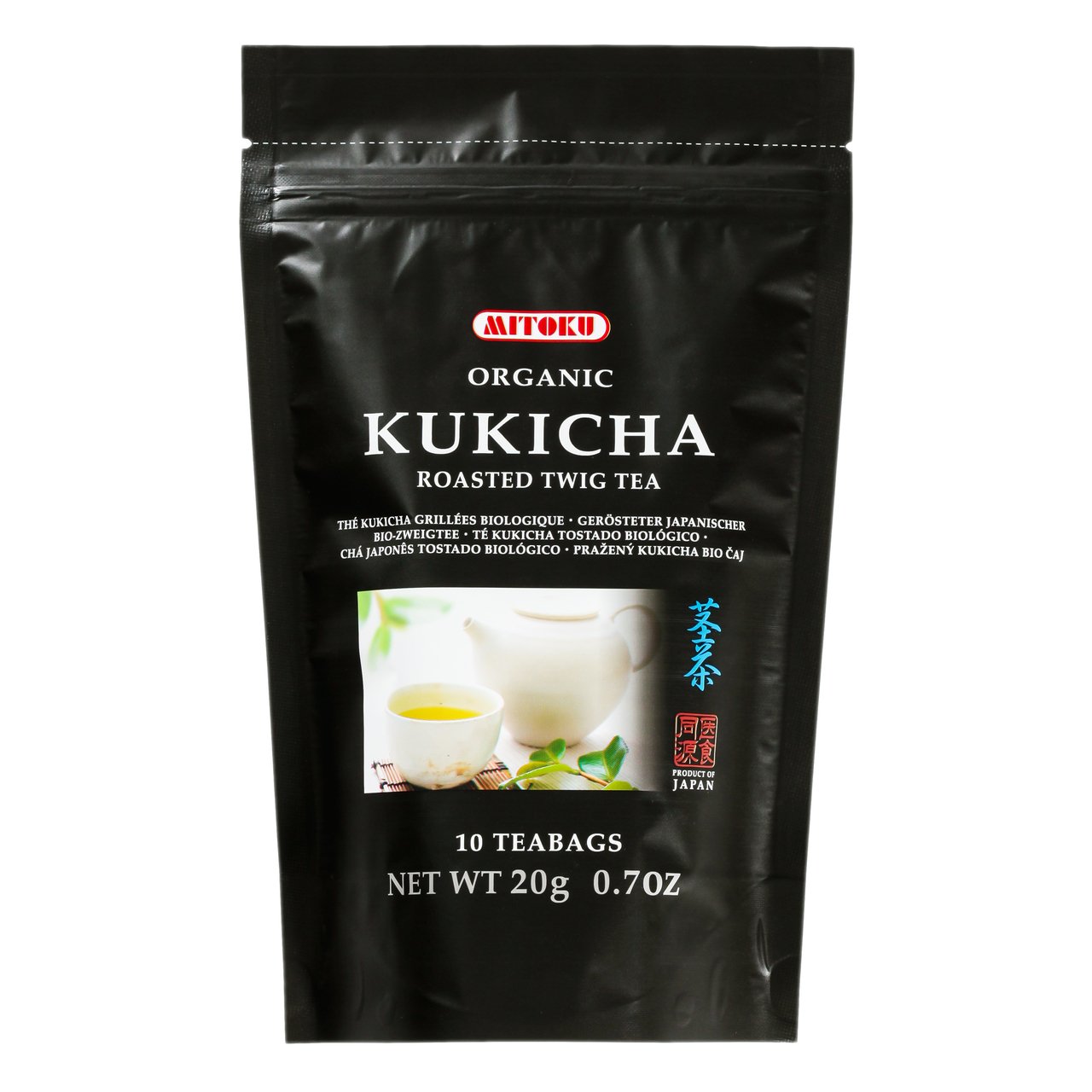 Thé kukicha torréfié bio - Mitoku